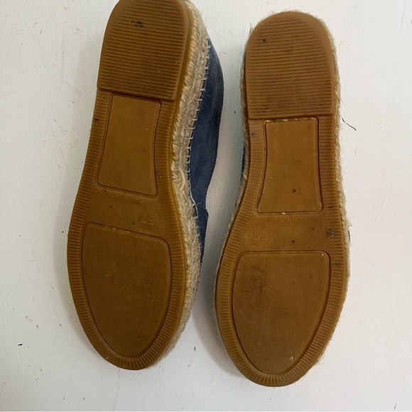 Viguera Navy Suede Espadrilles - Size 37 - Picture 6 of 7